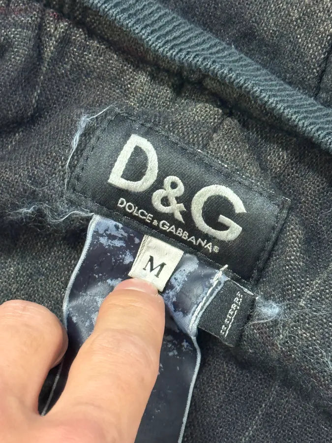 AW2003 Dolce & Gabbana Arm Zip Navy Hooded Bomber Jacket NHEfthX 9