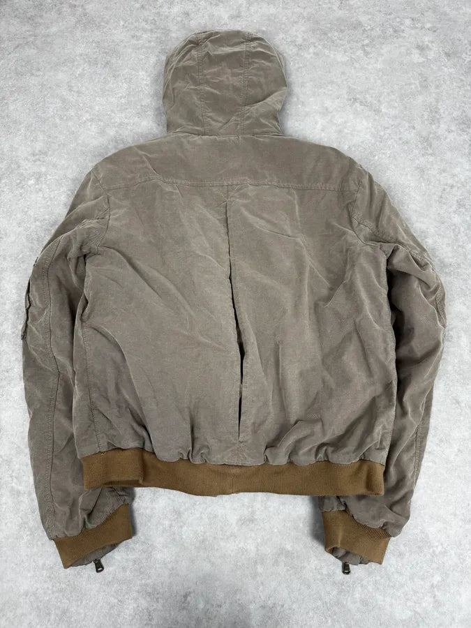 AW2003 Dolce & Gabbana Arm Zips Bomber Jacket zuYqgJA 3