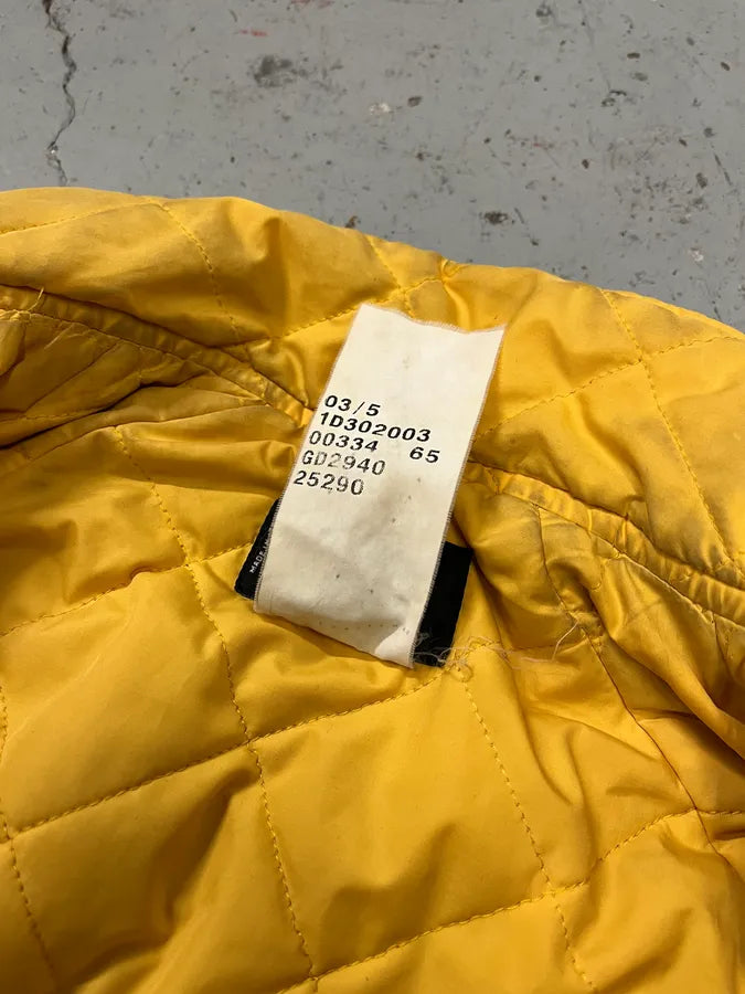 AW2003 Dolce & Gabbana Astro Black & Yellow Puffer Jacket JDZYVLa 11
