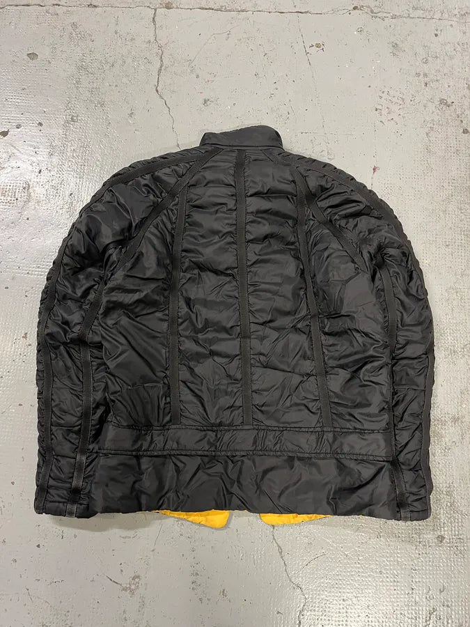 AW2003 Dolce & Gabbana Astro Black & Yellow Puffer Jacket JDZYVLa 7