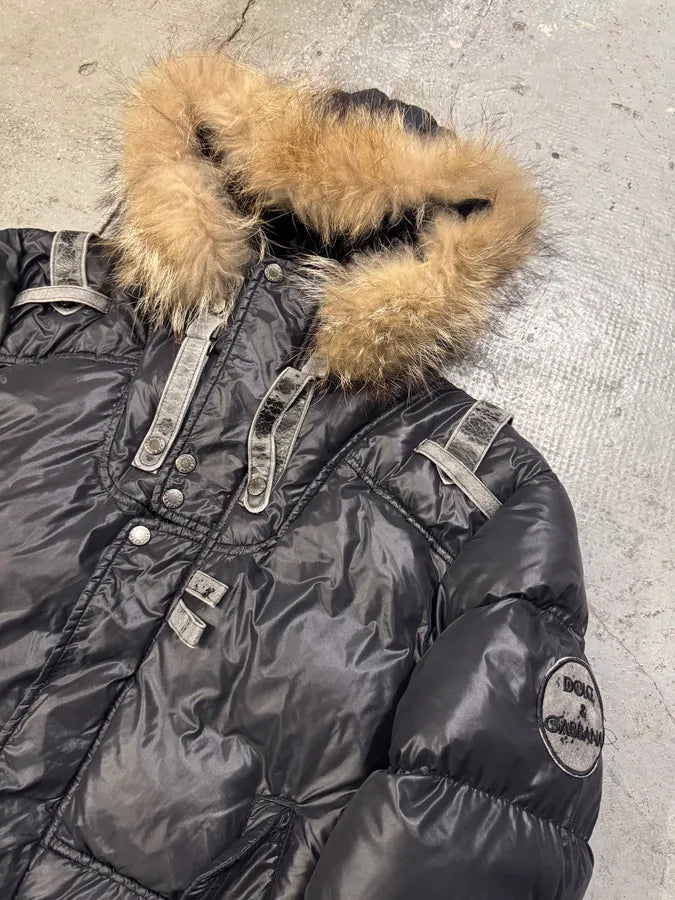 AW2003 Dolce & Gabbana Astro Puffer Bomber Jacket (L) 2