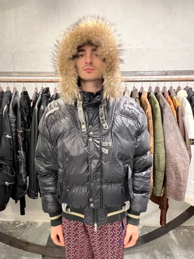 AW2003 Dolce & Gabbana Astro Puffer Bomber Jacket (L) 3