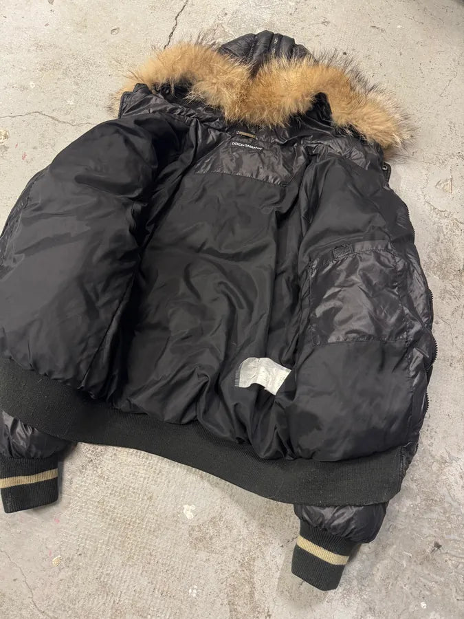 AW2003 Dolce & Gabbana Astro Puffer Bomber Jacket (L) 5
