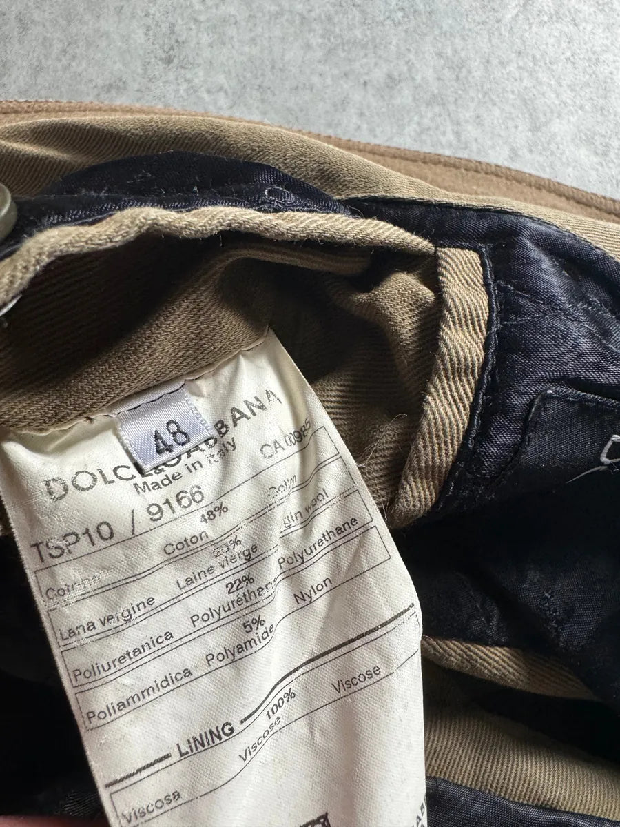 AW2003 Dolce & Gabbana Aviator Army Detachable Zips Jacket (M) yNQesKR 8