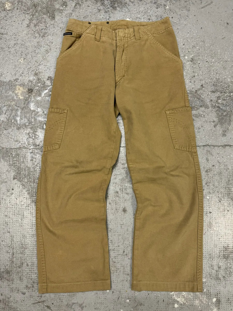 AW2003 Dolce & Gabbana Beige Multi Pockets Cargo Pants (S) HmIHbQd 0