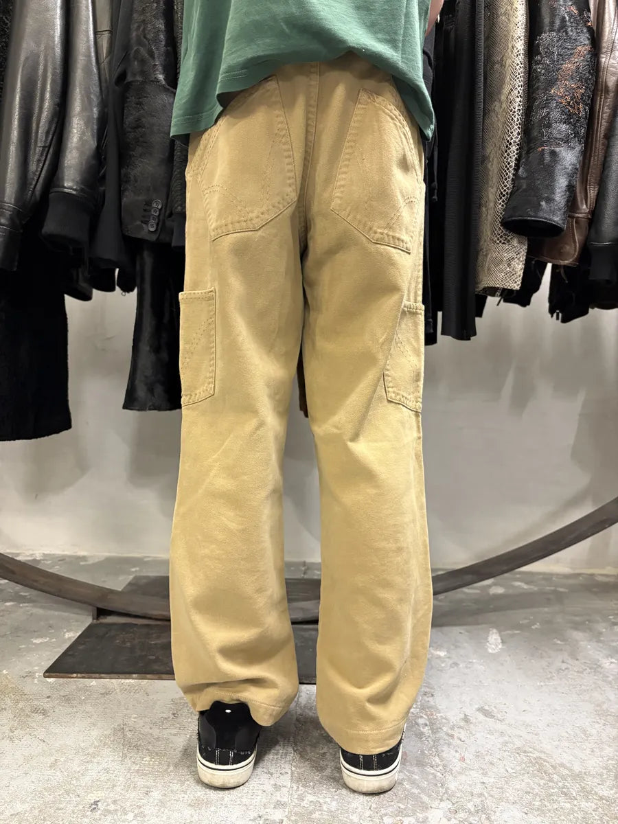 AW2003 Dolce & Gabbana Beige Multi Pockets Cargo Pants (S) HmIHbQd 3