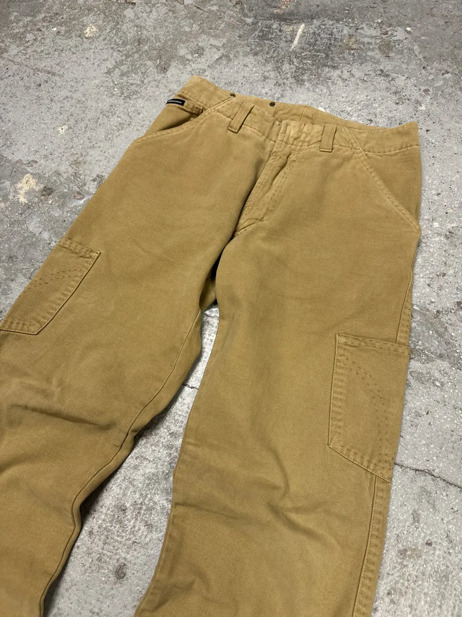 AW2003 Dolce & Gabbana Beige Multi Pockets Cargo Pants (S) HmIHbQd 5
