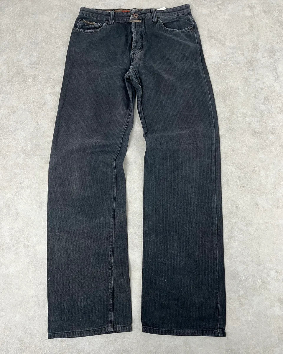 AW2003 Dolce & Gabbana Black Denim Jeans KUdlzQA 0