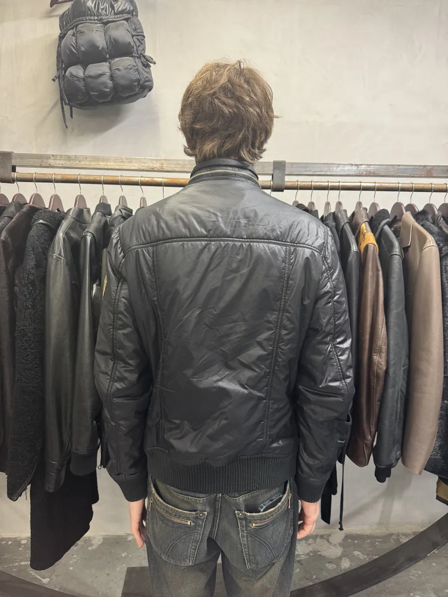 AW2003 Dolce & Gabbana Black Multi Pockets Puffer Jacket (M) PuVvNjN 2