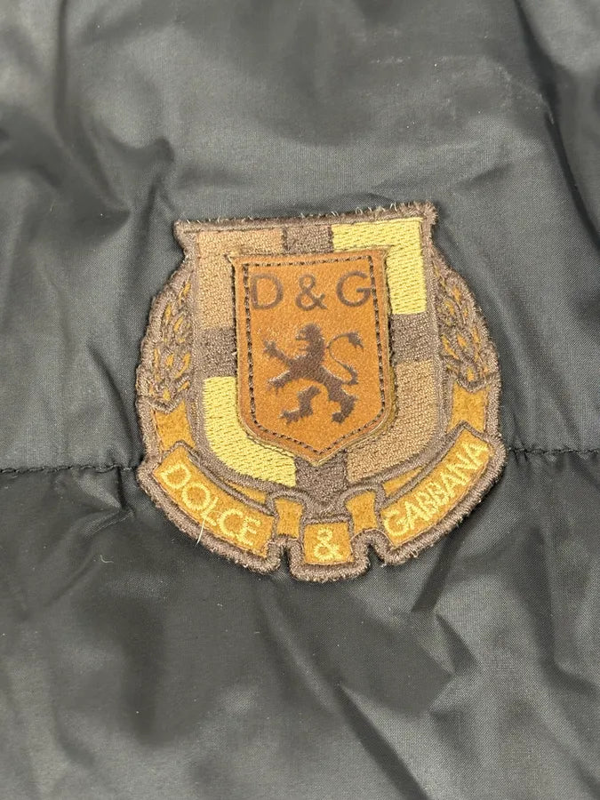 AW2003 Dolce & Gabbana Black Puffer Jacket RBovWJI 8
