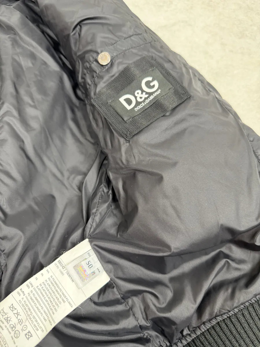 AW2003 Dolce & Gabbana Black Puffer Jacket ubBEffS 7