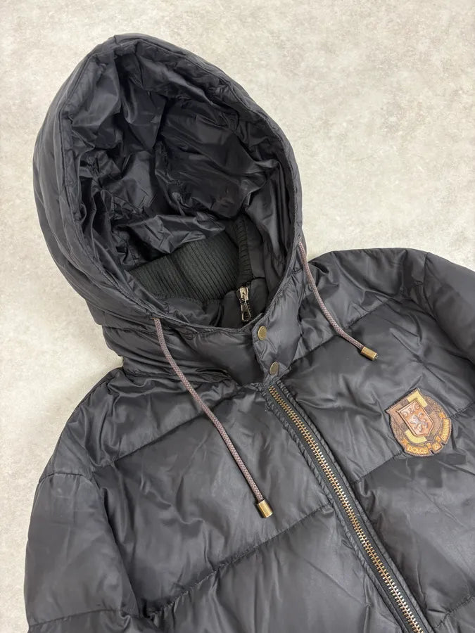 AW2003 Dolce & Gabbana Black Puffer Jacket RBovWJI 3