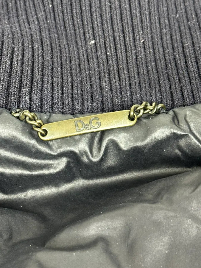 AW2003 Dolce & Gabbana Blue Aviator Bondage Jacket xUVEJki 14