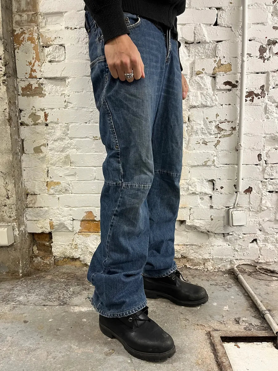 AW2003 Dolce & Gabbana Blue Cargo Jeans AaQSLWr 2