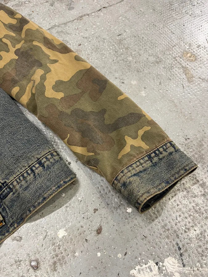 AW2003 Dolce & Gabbana Blue Denim Military Buttoned Jacket (S) GxxdQqx 6