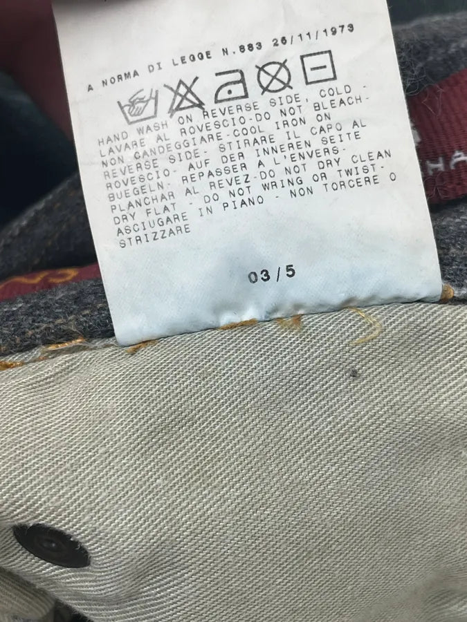 AW2003 Dolce & Gabbana Blue Faded Denim Jeans KFvVrFl 11