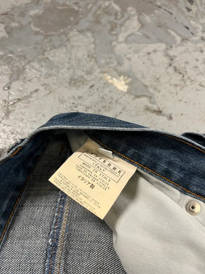 AW2003 Dolce & Gabbana Blue Tornado Denim Jeans mJfQbWa 10