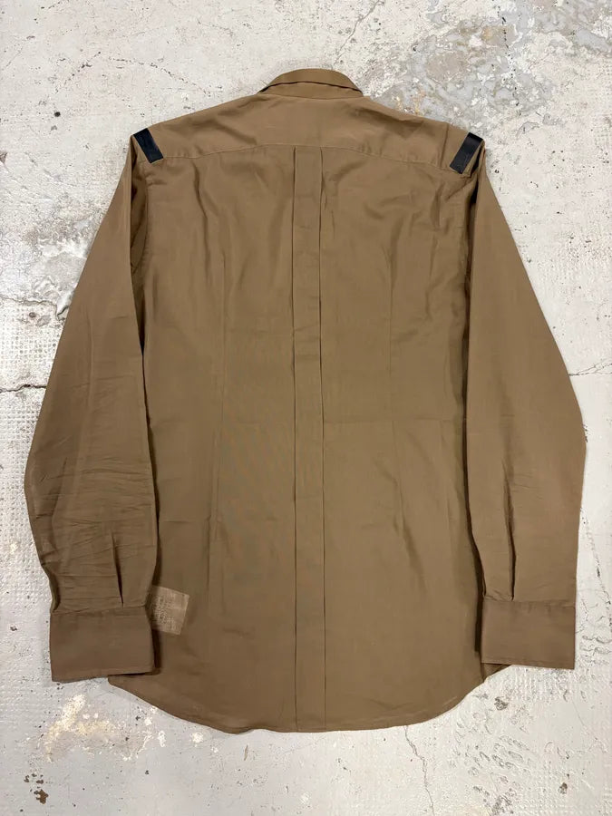 AW2003 Dolce & Gabbana Bondage Beige Shirt ibNBEMD 3