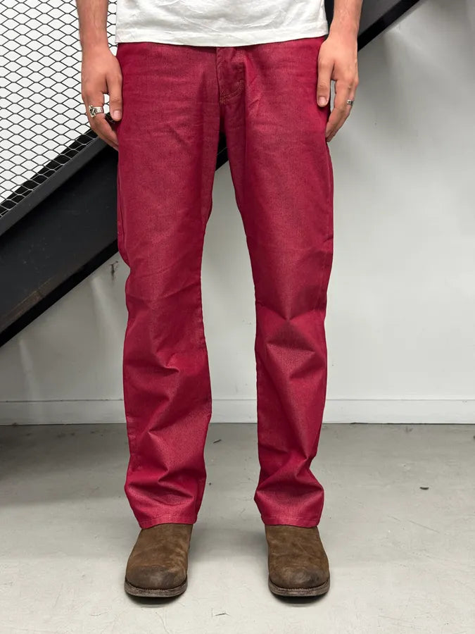 AW2003 Dolce & Gabbana Bordeaux Cozy Pants ikKBlsM 0