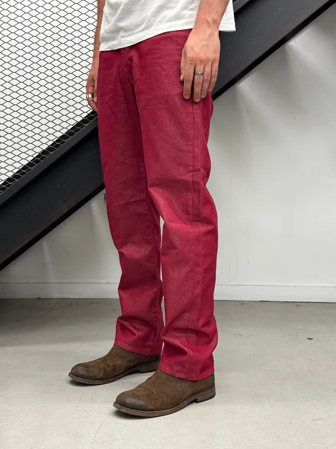 AW2003 Dolce & Gabbana Bordeaux Cozy Pants ikKBlsM 1
