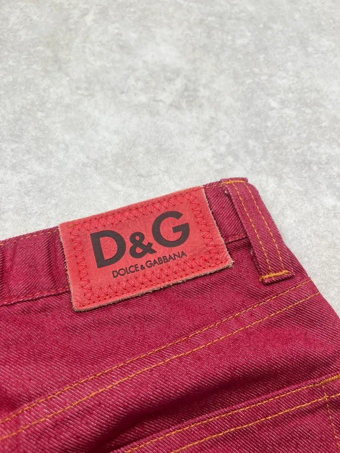 AW2003 Dolce & Gabbana Bordeaux Cozy Pants ikKBlsM 10