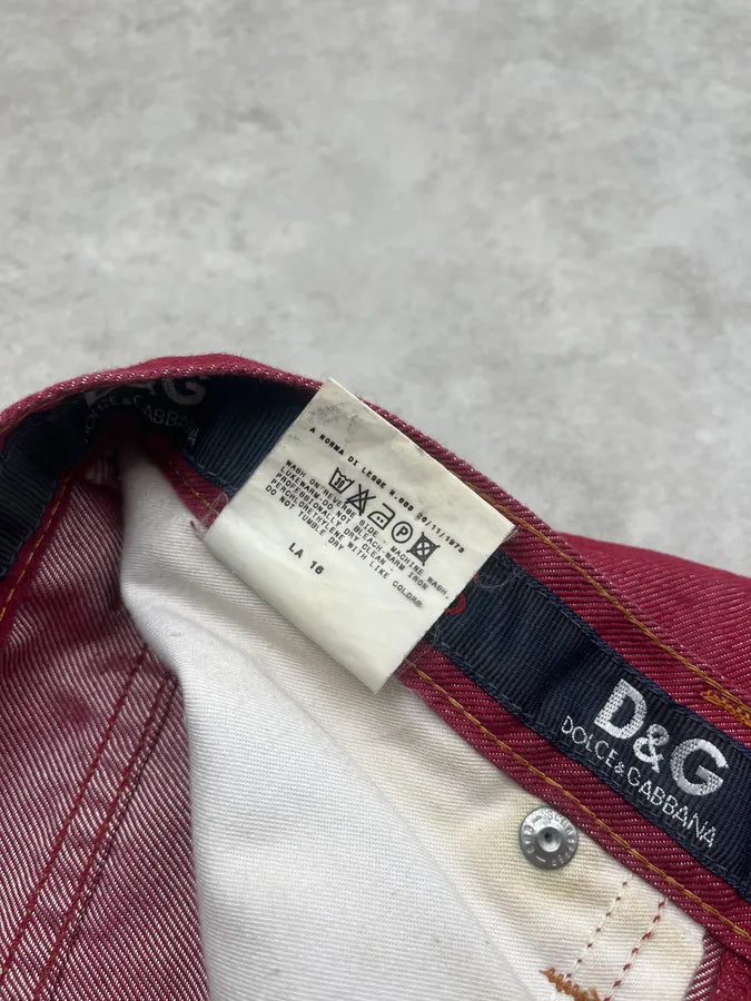 AW2003 Dolce & Gabbana Bordeaux Cozy Pants ikKBlsM 13