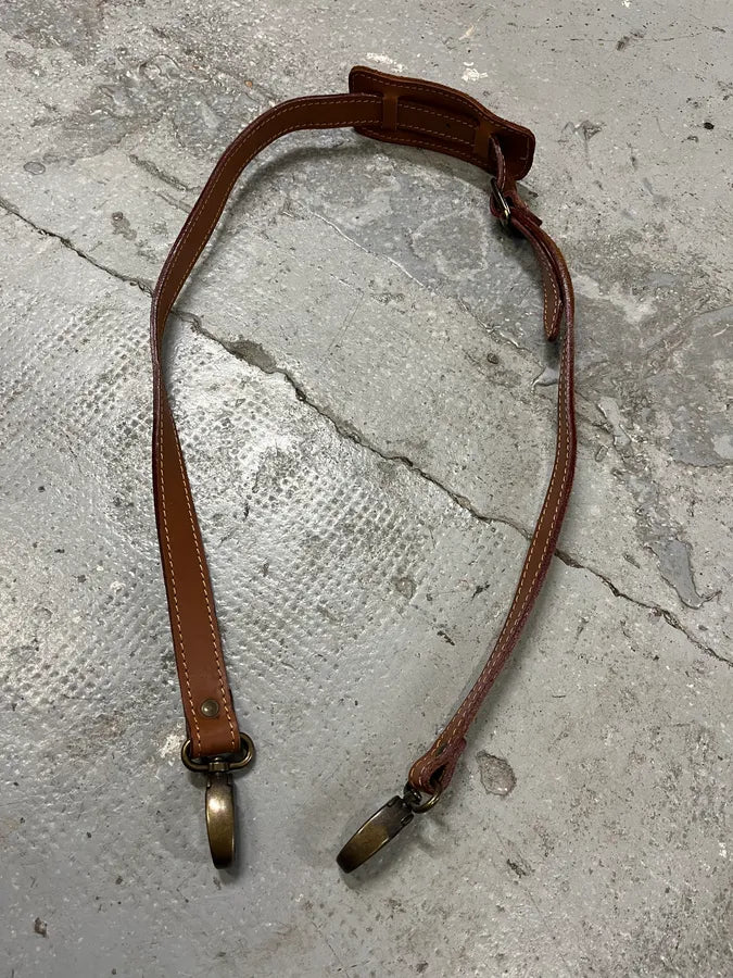 AW2003 Dolce & Gabbana Brown Python Effect Embossed Leather Crossbody Bag (OS) AaEjFen 13