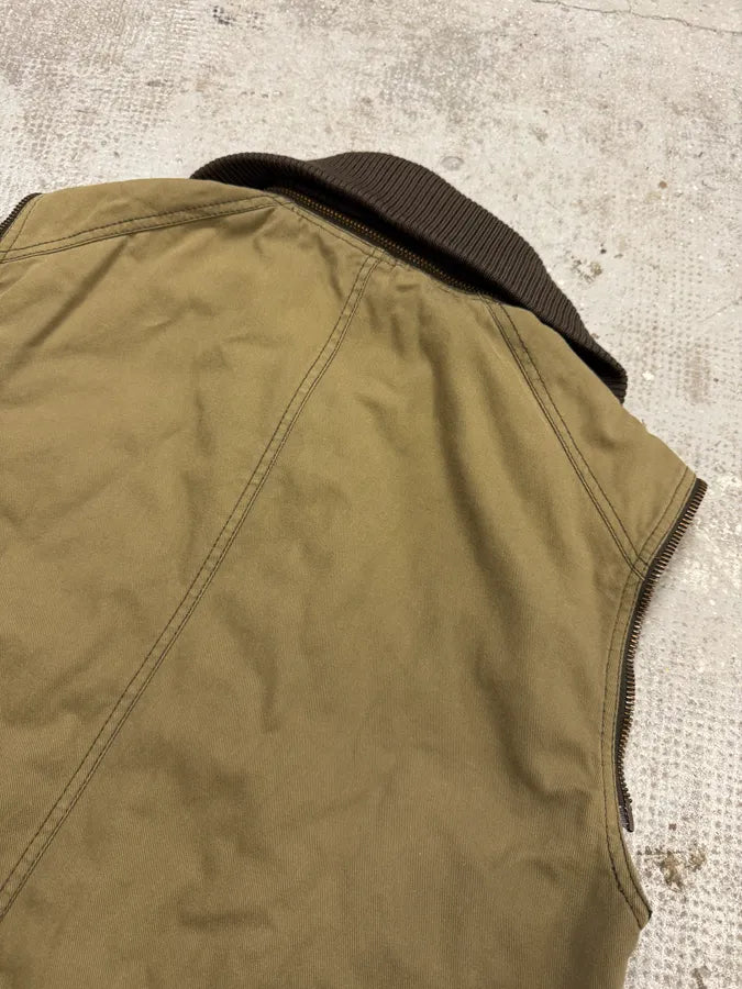 AW2003 Dolce & Gabbana Cargo Khaki Vest Jacket CJDSDIc 8