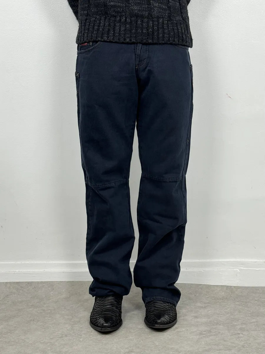 AW2003 Dolce & Gabbana Cargo Navy Jeans  DcMbdkI 1