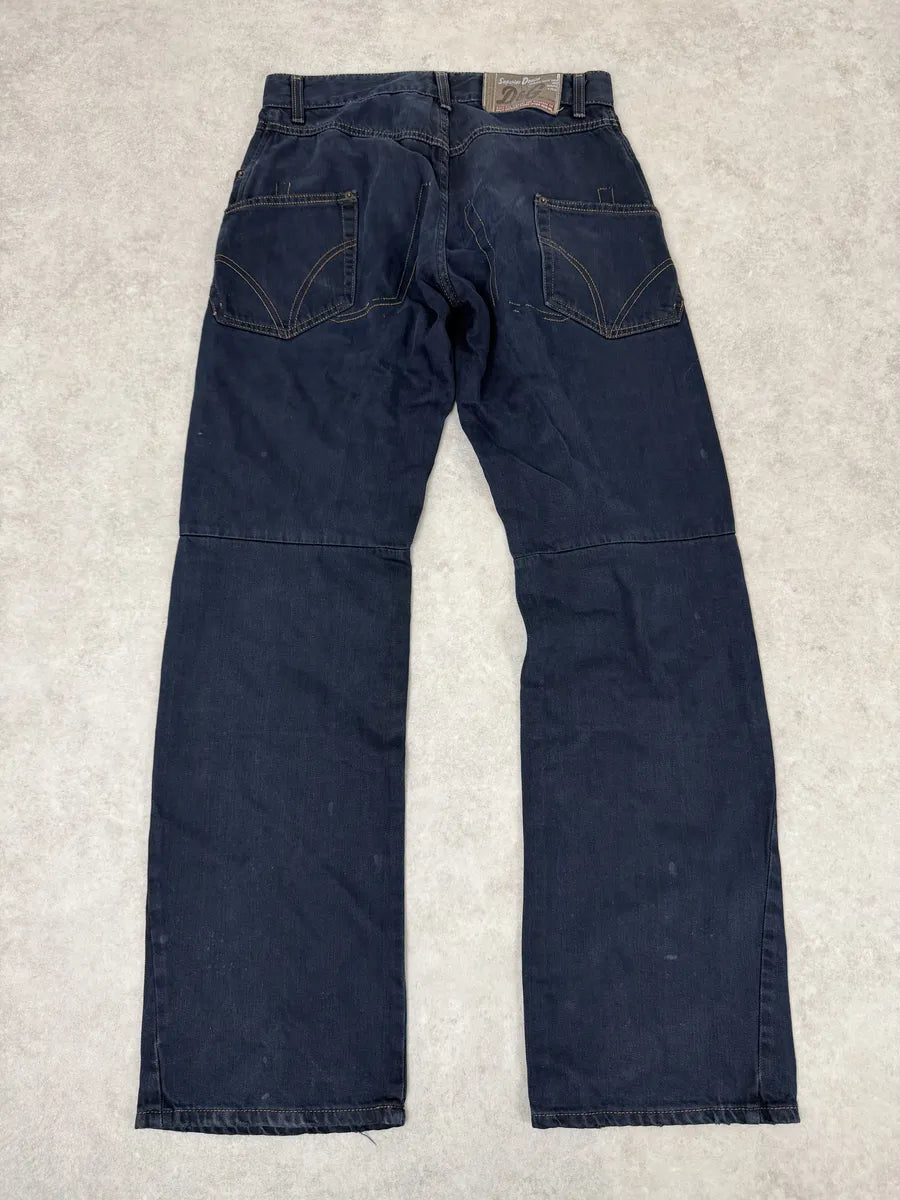 AW2003 Dolce & Gabbana Cargo Navy Jeans  DcMbdkI 4