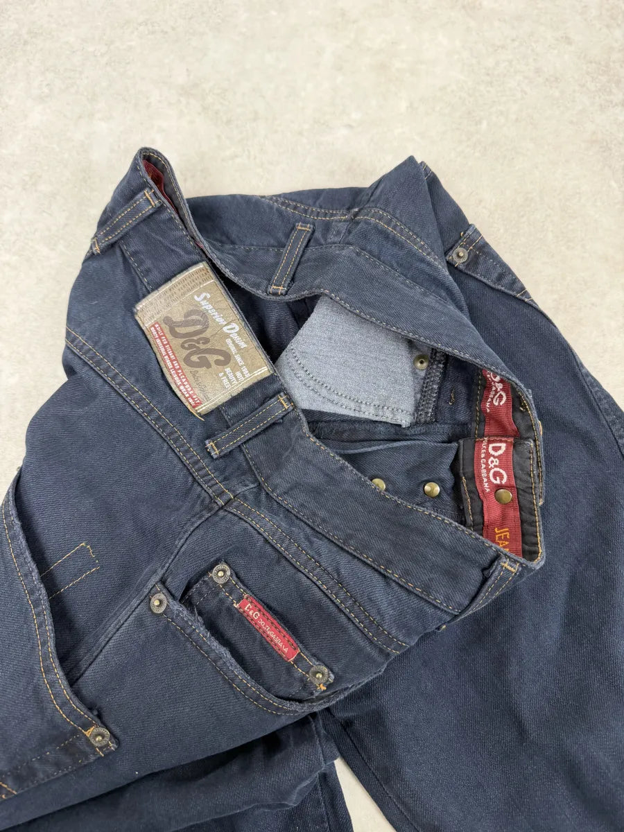AW2003 Dolce & Gabbana Cargo Navy Jeans  DcMbdkI 9