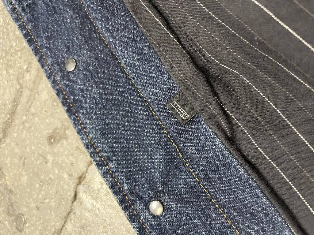 AW2003 Dolce & Gabbana Carpenter Blue Denim Jacket (M) ilVRMhG 5