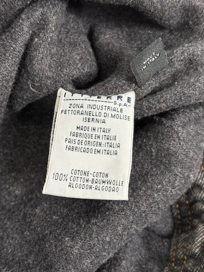 AW2003 Dolce & Gabbana Dark Grey Denim Jacket qqUaeQC 11