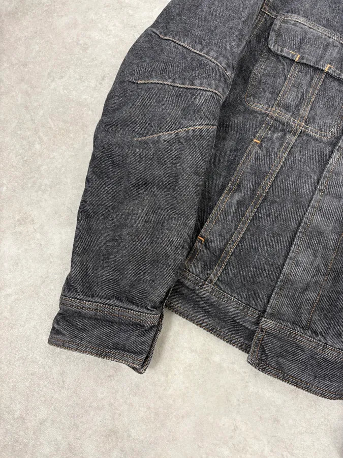 AW2003 Dolce & Gabbana Dark Grey Denim Jacket qqUaeQC 7