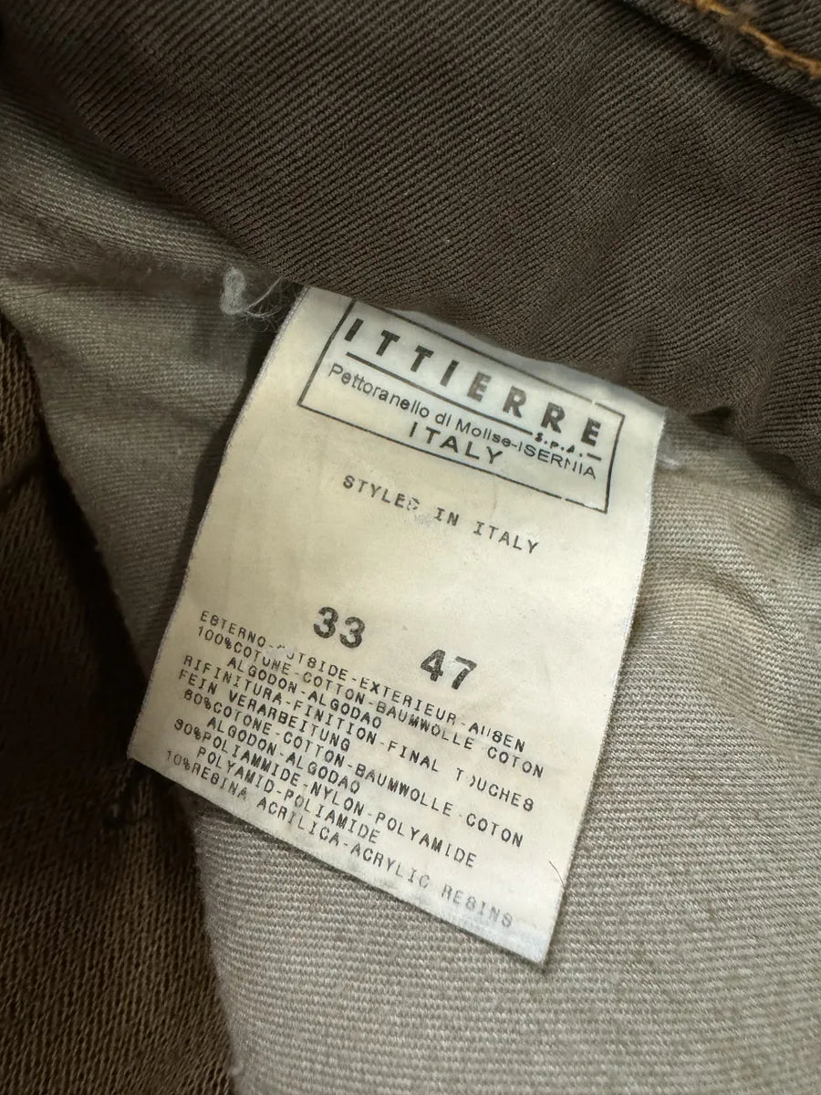 AW2003 Dolce & Gabbana Double Waisted Cargo Denim Shorts mMmEUlT 9