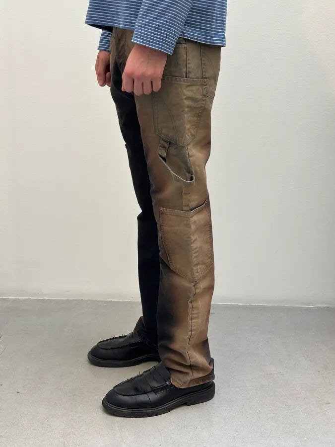AW2003 Dolce & Gabbana Gradient Bronze Cargo Pants LHeEpUZ 3