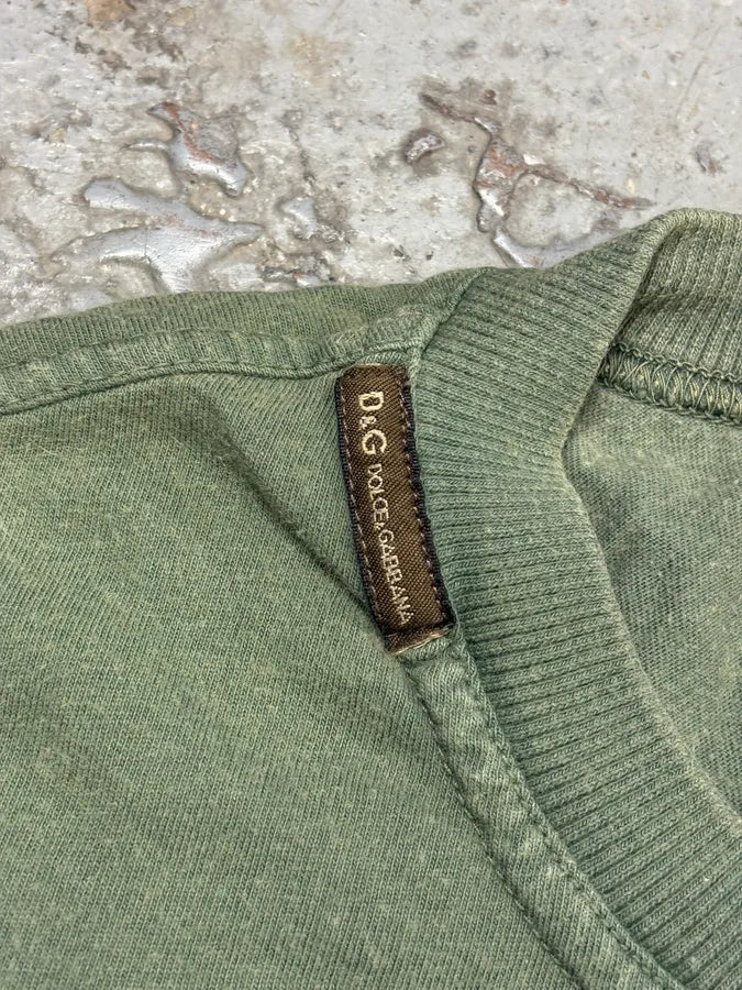 AW2003 Dolce & Gabbana Green Bull Club Spain Longsleeves snMONbT 6