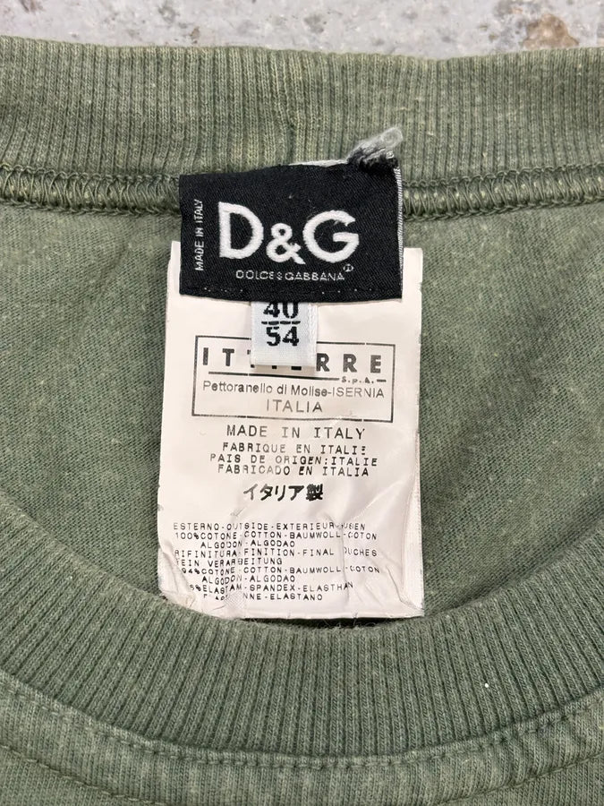 AW2003 Dolce & Gabbana Green Bull Club Spain Longsleeves snMONbT 7