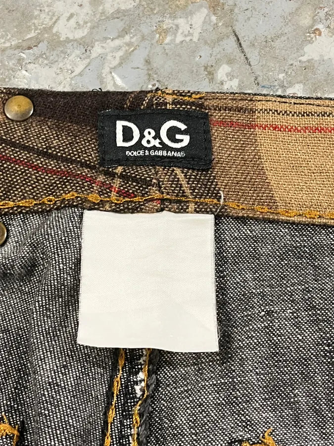 AW2003 Dolce & Gabbana Grey Brut Cargo Denim Jeans XhPTIFm 8