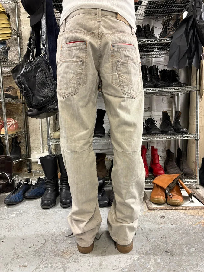 AW2003 Dolce & Gabbana Grey Denim Jeans (M) taSSjgf 1