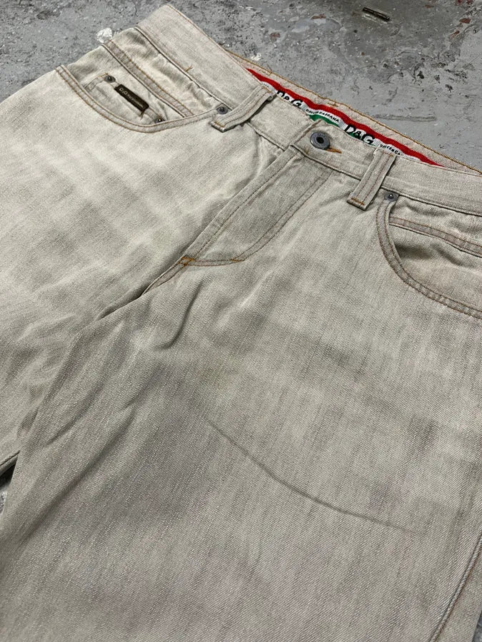 AW2003 Dolce & Gabbana Grey Denim Jeans (M) taSSjgf 11