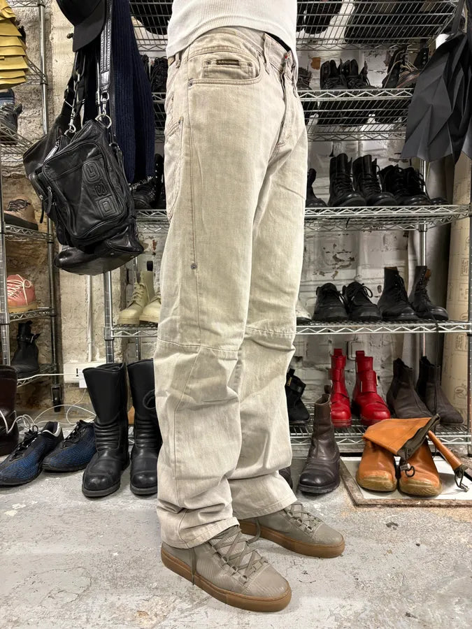 AW2003 Dolce & Gabbana Grey Denim Jeans (M) taSSjgf 3