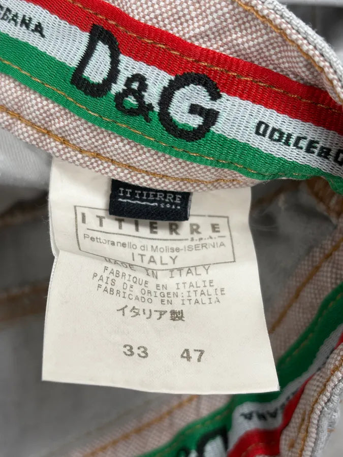 AW2003 Dolce & Gabbana Grey Faded Denim Jeans  hGphCvE 11