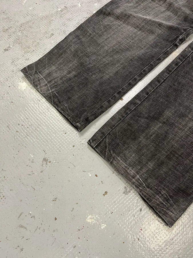 AW2003 Dolce & Gabbana Grey Raw Denim Cargo Jeans XAGEWDw 6