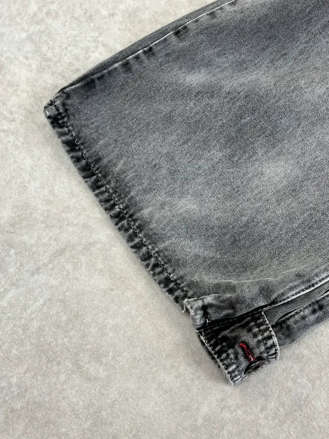 AW2003 Dolce & Gabbana Grey Raw Denim Cozy Jeans owNmSPG 11