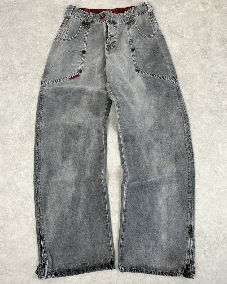 AW2003 Dolce & Gabbana Grey Raw Denim Cozy Jeans owNmSPG 3