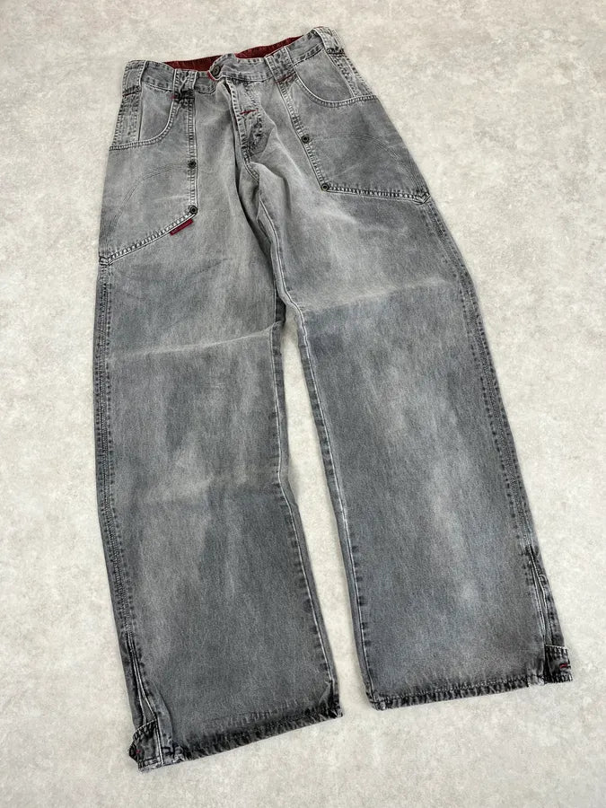AW2003 Dolce & Gabbana Grey Raw Denim Cozy Jeans owNmSPG 4