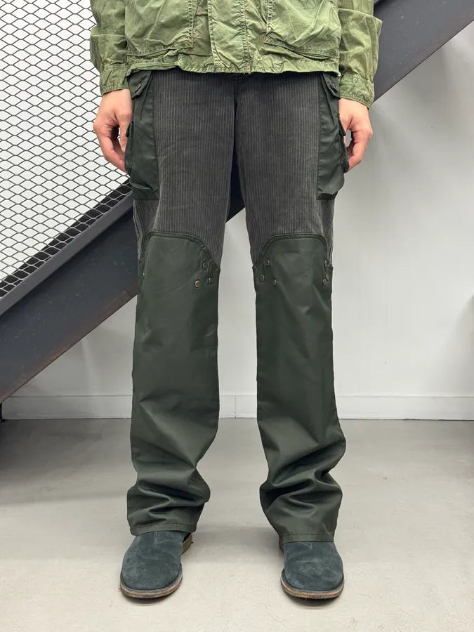 AW2003 Dolce & Gabbana Hybrid Khaki Cargo Pants ExqiWAX 1