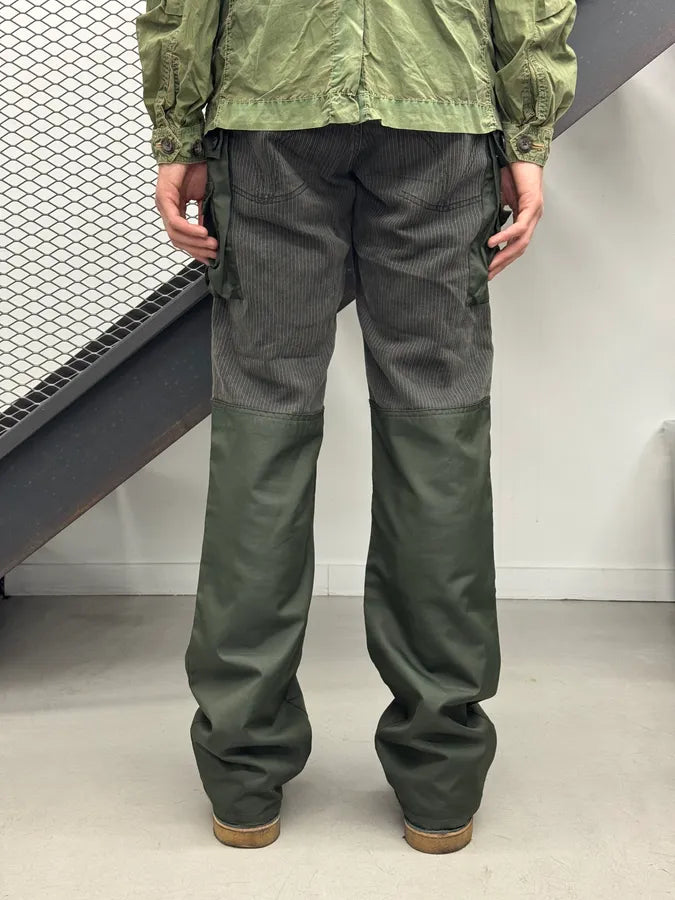 AW2003 Dolce & Gabbana Hybrid Khaki Cargo Pants ExqiWAX 3
