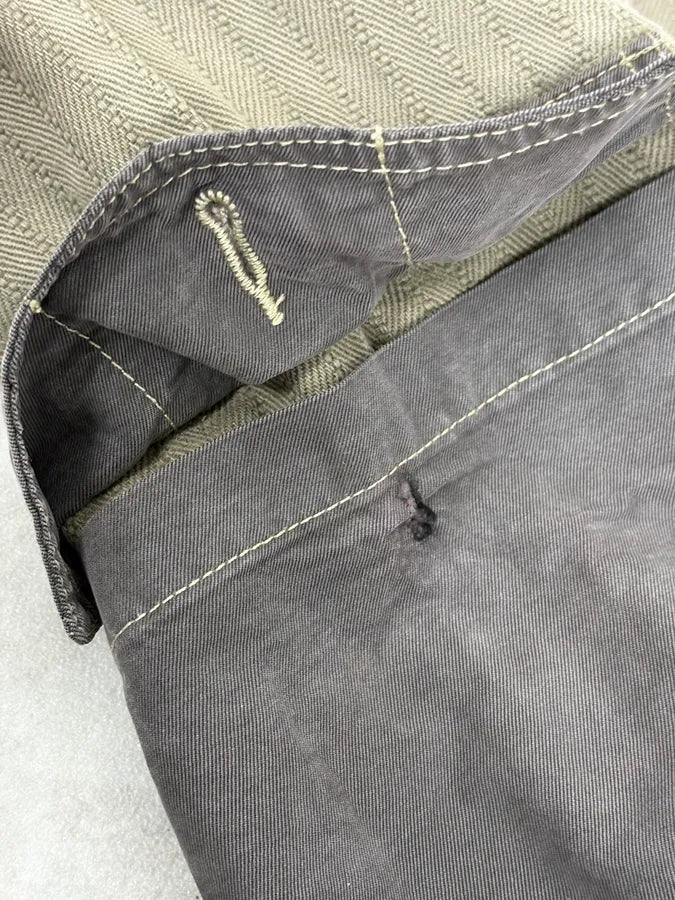 AW2003 Dolce & Gabbana Khaki Green Zip Utility Shorts XSvkXGa 10